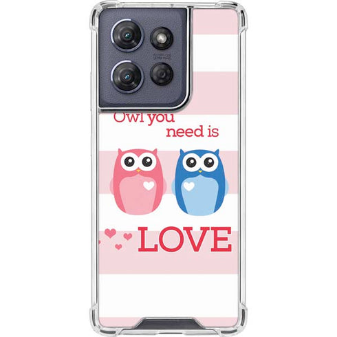 Owl Is All You Need Moto G Power 5G (2025) Clear Case